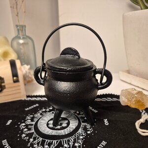 Cast Iron Cauldron for Spell Work and Divination